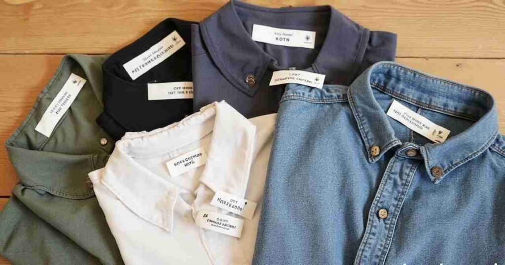 Sustainable fashion brands side by side