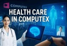 Doctor using AI-powered digital health care in computex 2025 showcasing innovations in global healthcare